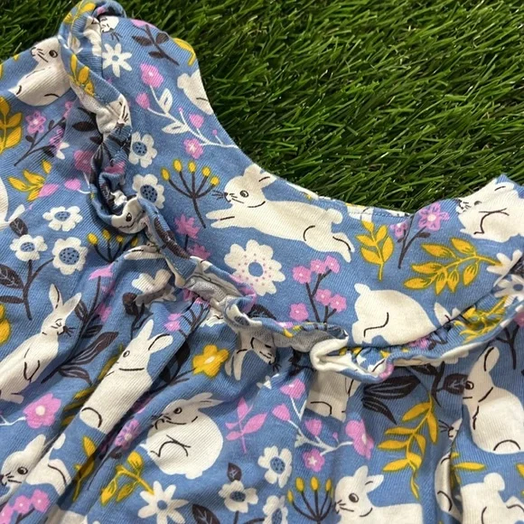 Baby Boden Dress - Bunny Pattern - Picture 3 of 5